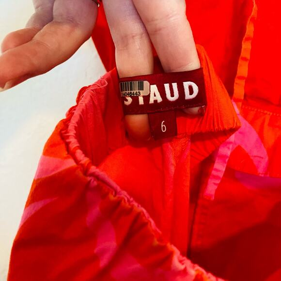 STAUD Georgia Floral Halter Romper - Picture 7 of 15